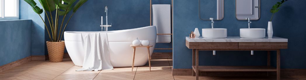 How To Update A Coloured Bathroom Suite
