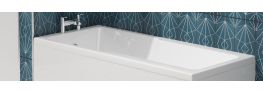 White 1700mm Acrylic Front Bath Panel