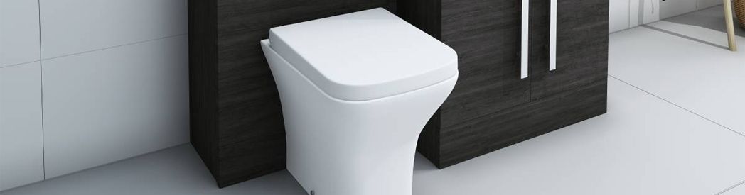 Calm Grey Right Hand Combination Vanity Unit Set with Toilet - 1100mm