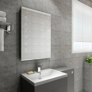 Bally 700 x 500mm Illuminated LED Mirror with Demister