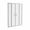 Ennerdale - 1400mm Double Sliding Shower Door - Chrome