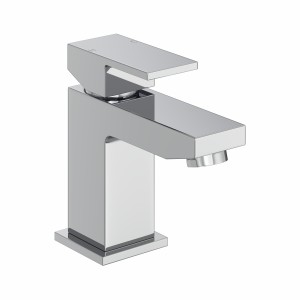 Alban Modern Cloakroom Mono Basin Mixer Tap - Chrome