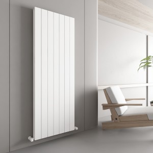 Carisa Nemo Double 1800 x 660mm White Designer Aluminium Radiator