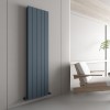 Carisa Nemo Double 1800 x 470mm Anthracite Designer Aluminium Radiator