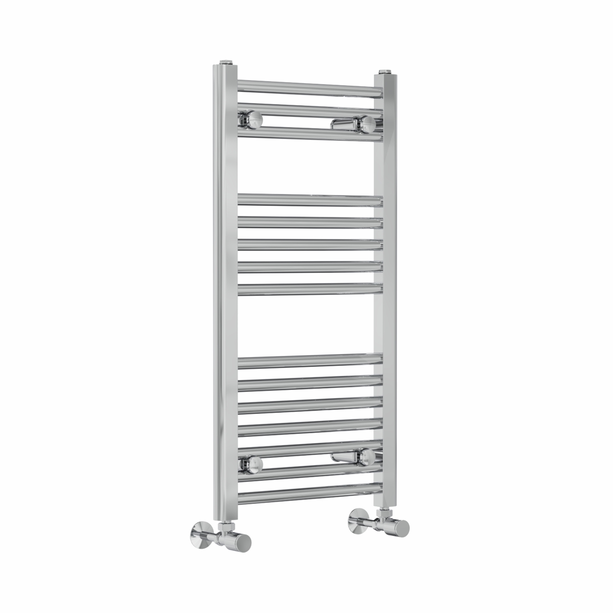 Bergen 800 x 400mm Straight Chrome Heated Towel Rail