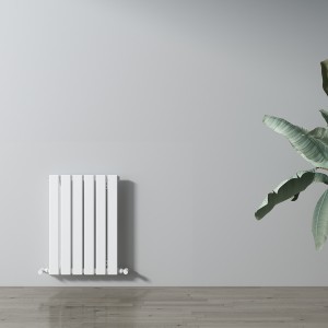 Carisa Plata 600 x 420mm White Designer Aluminium Radiator