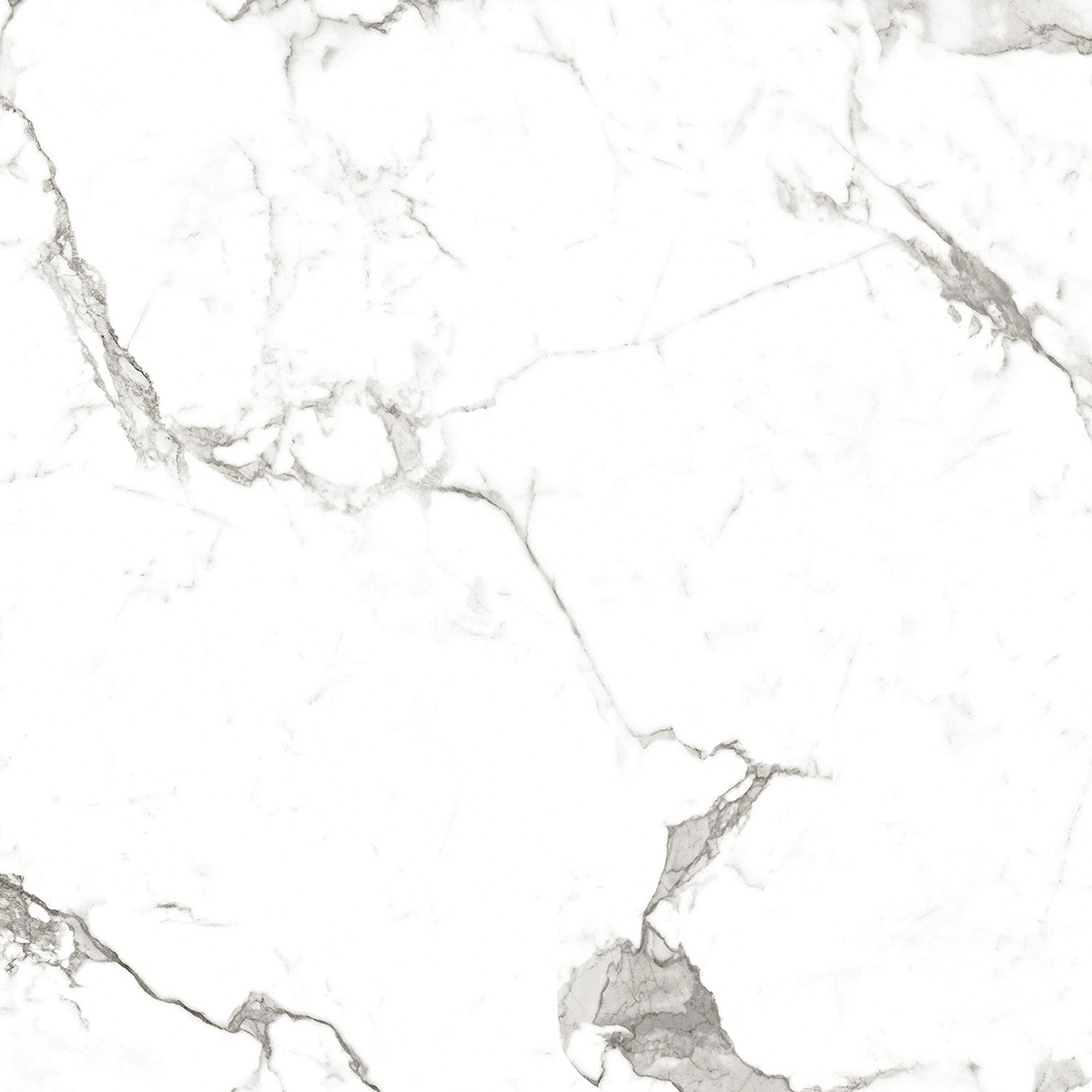 Versailles Carrara Marble Effect Matt 600x600 Tiles - 1.08sqm - 3 - Box Qty