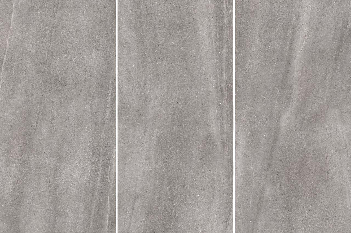 New Pietra Grey Rectified Matt Stone Effect Tile 600x300x7mm  - 5.56sqm - 9 -Box Qty