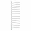 Kemi 1600 x 600mm White Thermostatic Touch Control Wifi Electric Heated Towel Rail