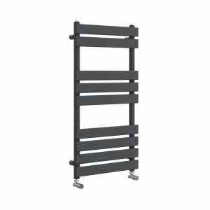 Juva 950 x 500mm Sand Grey Flat Panel Heated Towel Rail