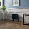 Bern 300 x 425mm Sapphire Blue Four Column Horizontal Traditional Radiator