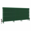 Classic  745 x 1708mm Farrow & Ball Duck Green Triple Column Cast Iron Radiator - 27 Sections