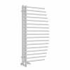 Sigla 1000 x 550mm Dual Fuel Chrome Simple Electric Heated Towel Rail