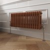 Bern 300 x 830mm Metallic Bronze Double Horizontal Column Radiator