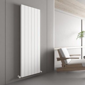 Carisa Nemo Double 1800 x 565mm White Designer Aluminium Radiator