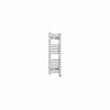Bergen 800 x 300mm Straight Chrome Thermostatic Touch Control Wifi Electric Heated Towel Rail