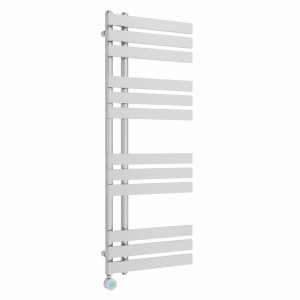 Koli 1200 x 450mm Chrome Thermostatic Touch Control Electric Heated Towel Rail