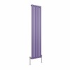 Karlstad 1800 x 410mm Elegant Purple Single Vertical Flat Panel Designer Radiator