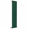 Lulea 1800 x 410mm Moss Green Single Flat Panel Vertical Designer Radiator