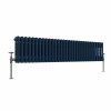 Bern 300 x 1460mm Sapphire Blue Triple Horizontal Column Radiator