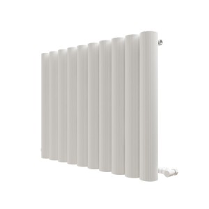 Carisa Otto 600 x 795mm White Designer Aluminium Radiator