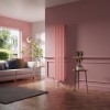 Lulea 1800 x 410mm Rose Clair Pink Single Vertical Flat Panel Designer Radiator