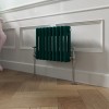 Bern 300 x 425mm Blue Green Double Horizontal Column Radiator