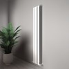 Carisa Plata Double 1800 x 280mm White Designer Aluminium Radiator