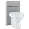 Imperio Bellissima - 500mm Toilet Unit - Pebble Grey