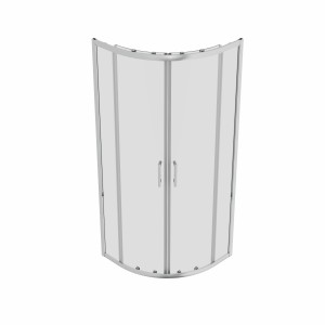 Ennerdale - 700 x 700mm Quadrant Shower Enclosure - Chrome