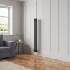 Bern - Black Traditional Vertical Double Column Radiator - Choice of Size
