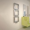 Carisa Ruma 1280 x 400mm Satin Polished Designer Stainless Steel Towel Rail