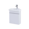 RAK Resort 450mm Wall Hung Corner Vanity Unit - Choice of Colour