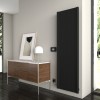 Carisa Boreas B 1800 x 555mm Black Designer Aluminium Electric Radiator