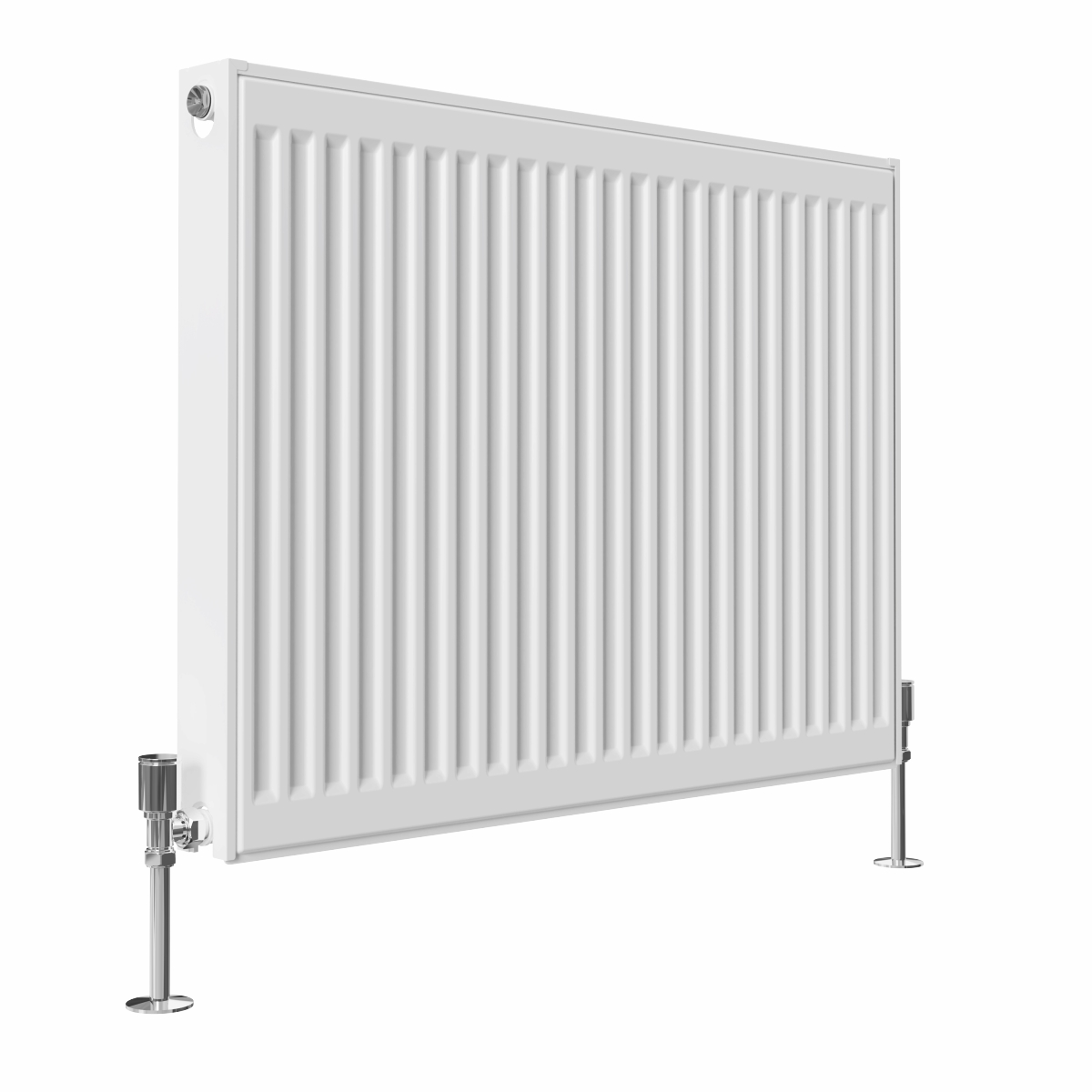 Type 11 H600 x W800 mm Compact Single Convector Radiator - White