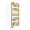 Terma Alex 1140 x 500mm Heated Towel Rail - Brass
