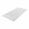 Terra - 1800x900mm Slate Effect Rectangle Shower Tray White