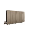 Terma Bergamo Designer Radiator 590 x 1040mm - Quartz Mocha