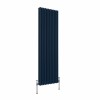 Bern 1800 x 560mm Sapphire Blue Triple Vertical Column Radiator