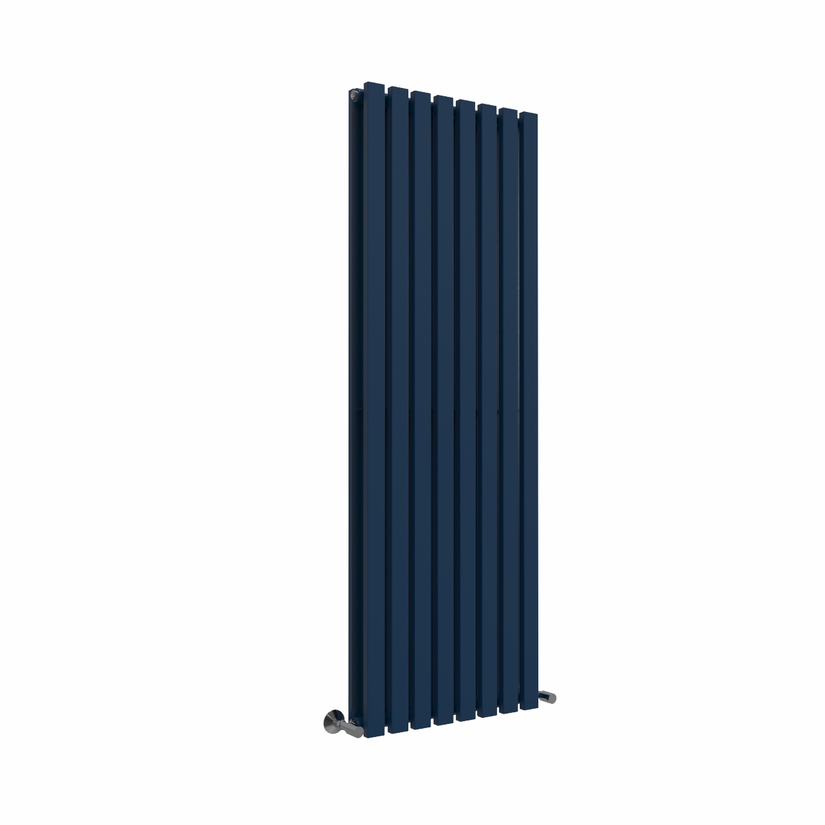 Lulea 1600 x 550mm Sapphire Blue Double Vertical Flat Panel Designer Radiator