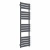 Juva 1600 x 450mm Sand Grey Flat Panel Simple Electric Heated Towel Rail