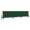 Classic  450 x 1956mm Farrow & Ball Duck Green Triple Column Cast Iron Radiator - 31 Sections
