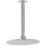 Round 205mm Rainfall Shower Head & Ceiling Mounted Arm for Concealed Shower