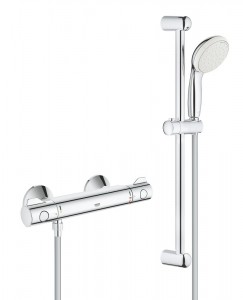 Grohe Grohtherm 800 Thermostatic Shower Mixer 1/2″ with Shower Set