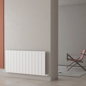 Carisa Nemo 600 x 1230mm White Designer Aluminium Radiator