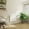 Bismo 575 x 695mm White Wifi Oil Filled Electric Radiator - 1500W