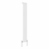 Norden 1800 x 237mm White Single Vertical Oval Tube Designer Radiator
