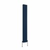 Norden 1800 x 237mm Sapphire Blue Double Oval Column Vertical Designer Radiator