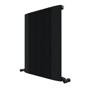 Carisa Dune 600 x 470mm Anthracite Designer Aluminium Radiator
