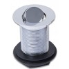 Unslotted Turn Over Basin Waste - Chrome